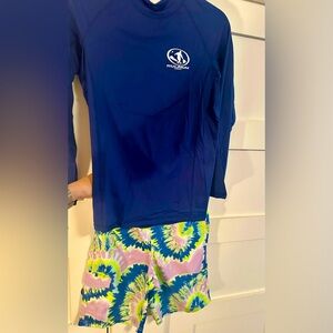 Boys (L) Swim Set shirt & shorts!